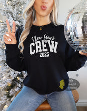 Load image into Gallery viewer, New Year Crew 2025 Matching Group New Years Eve Sweatshirt
