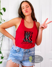 Load image into Gallery viewer, We&#39;ll Put A Boot In Your Ass It&#39;s The American Way Patriotic July 4th Country Music Women&#39;s Tank Top
