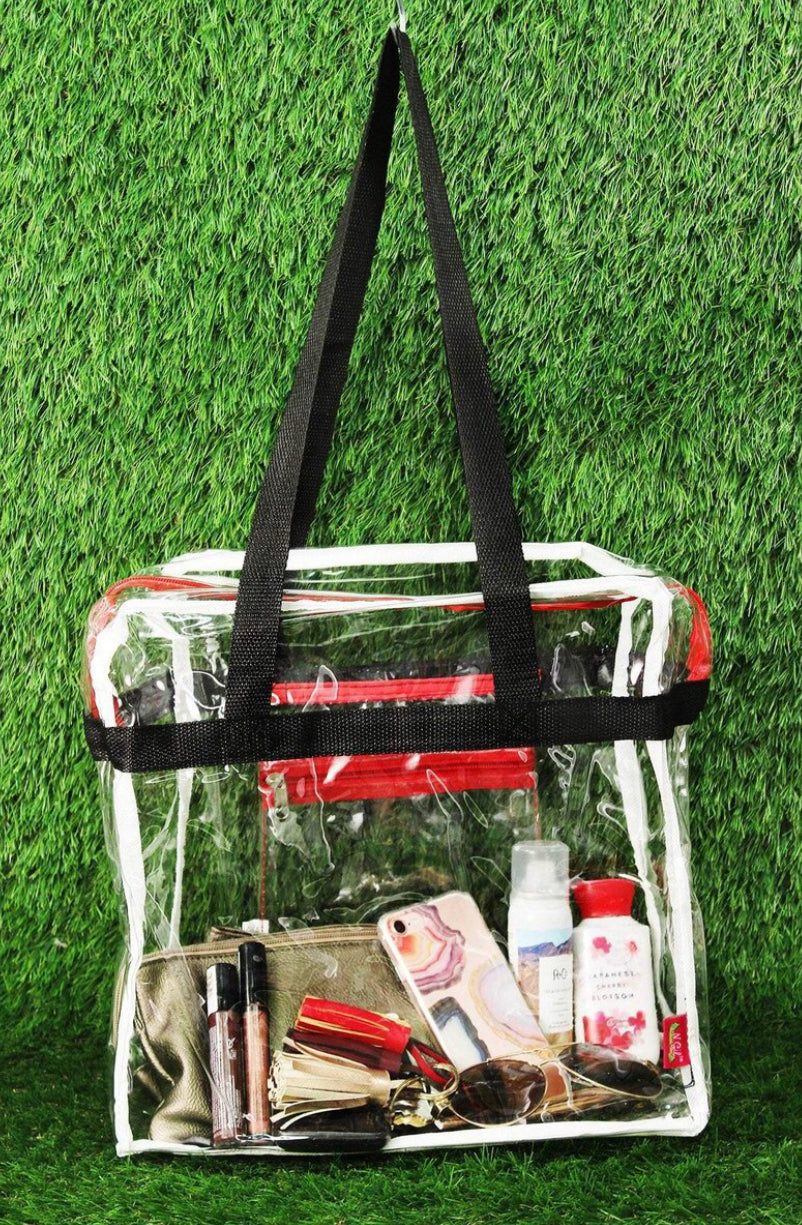 In The Clear Stadium Bag : Cowgirl Up